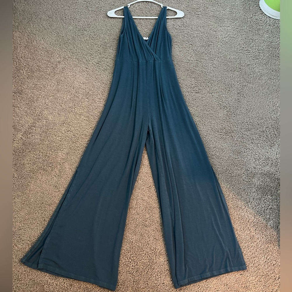 Teal jumpsuit